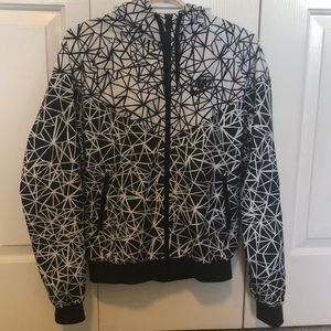 Black and White Nike Windbreaker